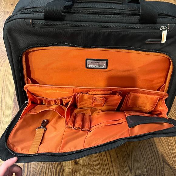 Briggs & Riley Verb Roam VBR460-4 Rolling Case Unisex Black Carry On Luggage - Picture 6 of 14